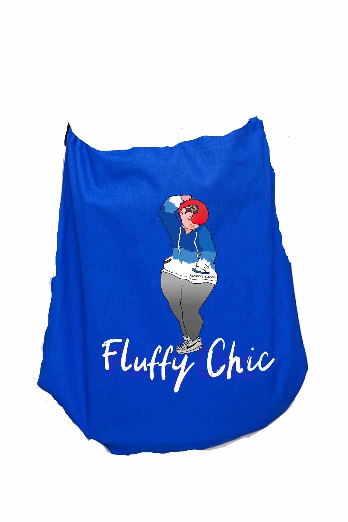 FluffyChic Brand Drawstring Bag